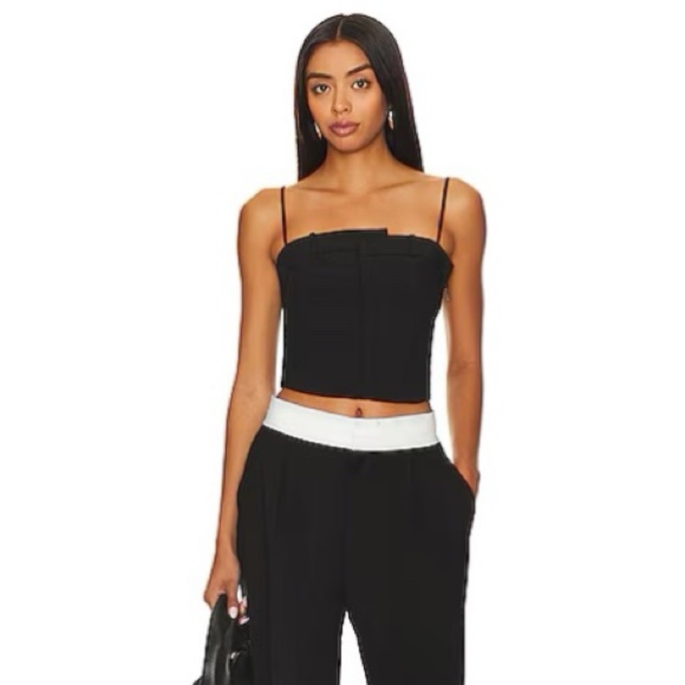 New NONchalant Label Ryder Top in Black, Size S